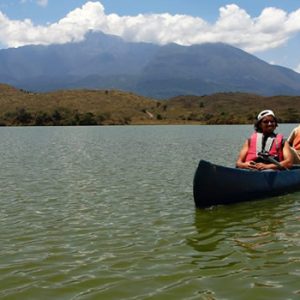 Kayking on Lake Kivu