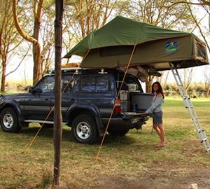 "Self-drive camping at Akagera National Park, Rwanda